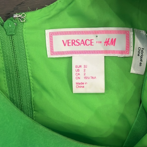 Versace by H&M Silk Fringed Dress - Picture 3 of 3